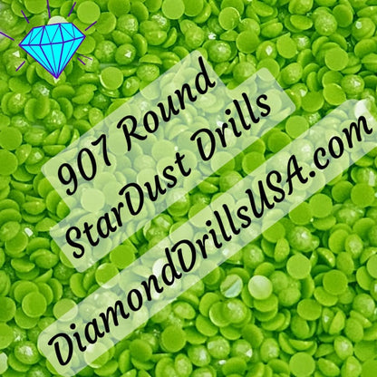 907 StarDust ROUND Pearl Mica Dust 5D Diamond Painting