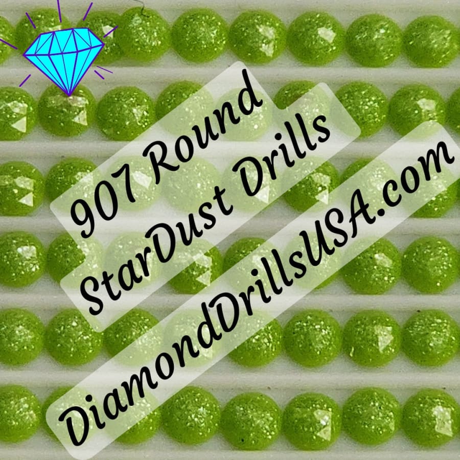 907 StarDust ROUND Pearl Mica Dust 5D Diamond Painting