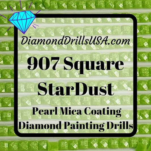907 StarDust SQUARE Pearl Mica Dust 5D Diamond Painting