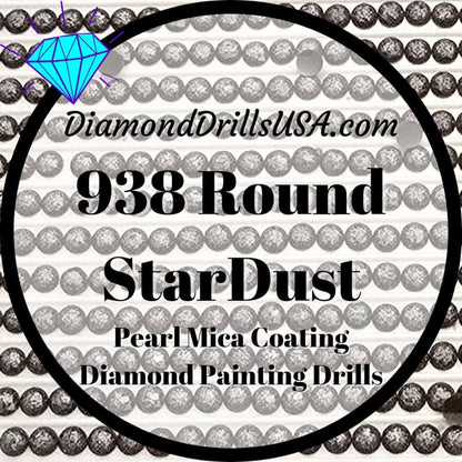 938 StarDust ROUND Pearl Mica Dust 5D Diamond Painting