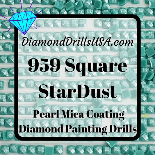 959 StarDust SQUARE Pearl Mica Dust 5D Diamond Painting
