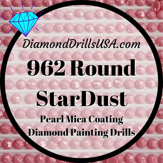 962 StarDust ROUND Pearl Mica Dust 5D Diamond Painting