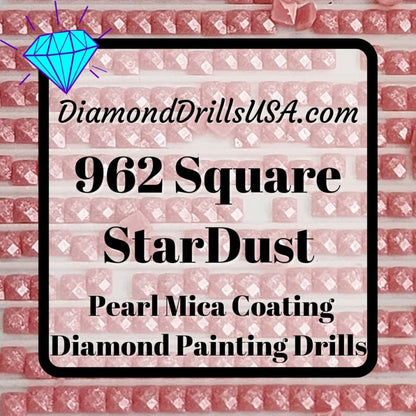 962 StarDust SQUARE Pearl Mica Dust 5D Diamond Painting
