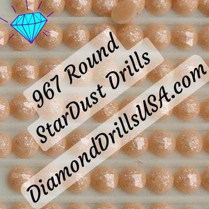 967 StarDust ROUND Pearl Mica Dust 5D Diamond Painting