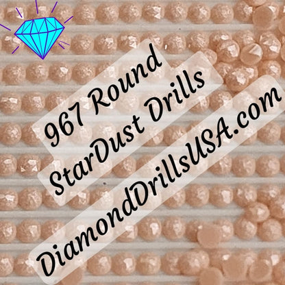 967 StarDust ROUND Pearl Mica Dust 5D Diamond Painting