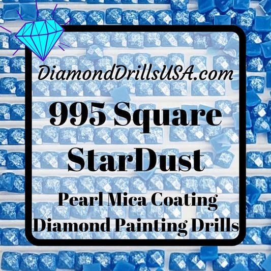 995 StarDust SQUARE Pearl Mica Dust 5D Diamond Painting