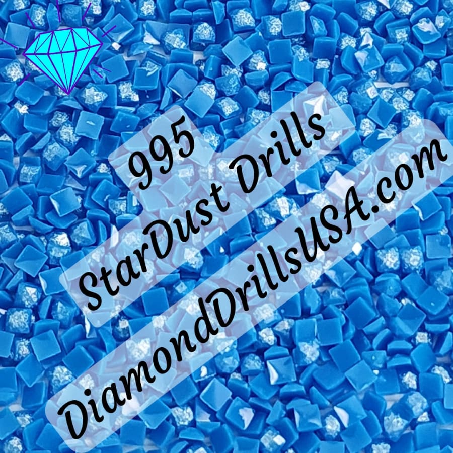 995 StarDust SQUARE Pearl Mica Dust 5D Diamond Painting