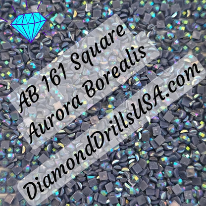 AB 161 SQUARE Aurora Borealis 5D Diamond Painting Drills