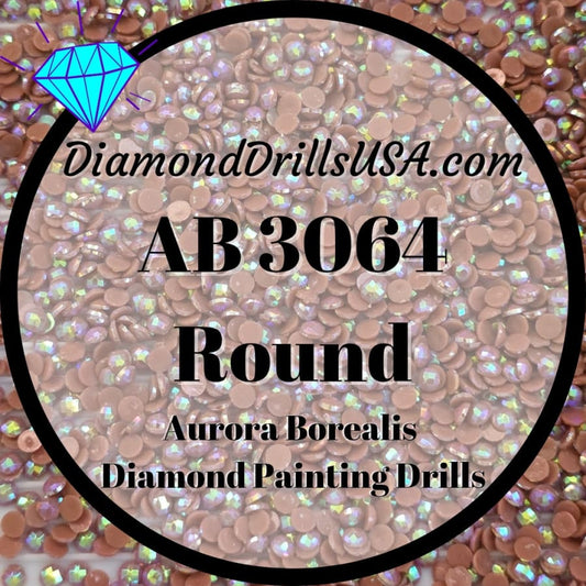 AB 3064 ROUND Aurora Borealis 5D Diamond Painting Drills