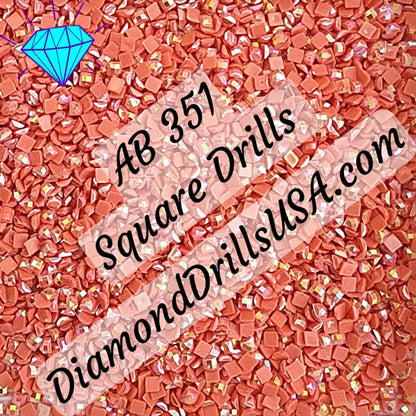 AB 351 SQUARE Aurora Borealis 5D Diamond Painting Drills 