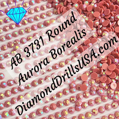 AB 3731 ROUND Aurora Borealis 5D Diamond Painting Drills