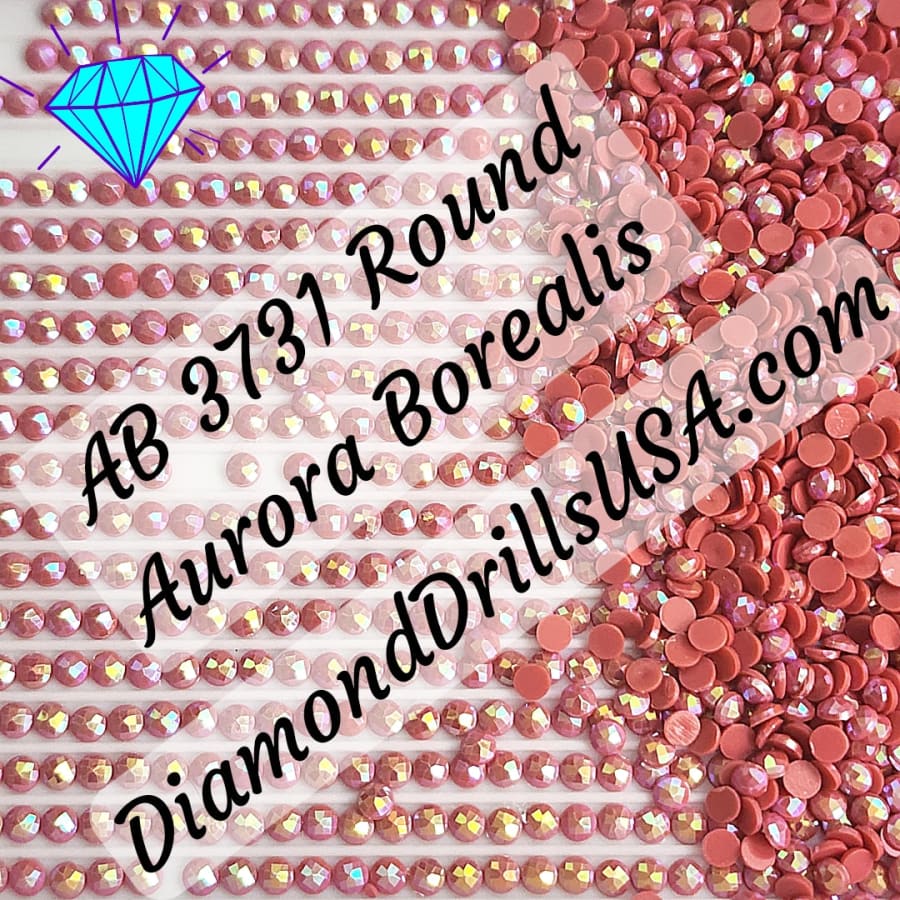 AB 3731 ROUND Aurora Borealis 5D Diamond Painting Drills