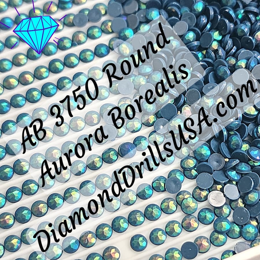 AB 3750 ROUND Aurora Borealis 5D Diamond Painting Drills
