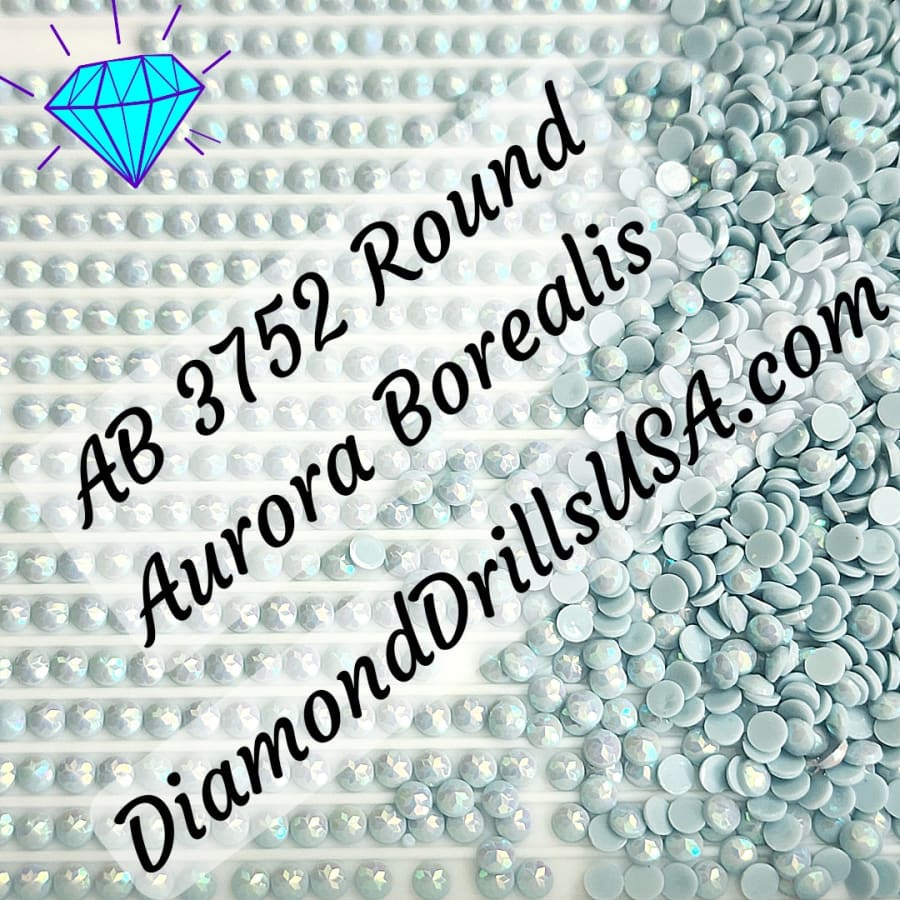 DiamondDrillsUSA - AB 3750 ROUND Aurora Borealis 5D Diamond