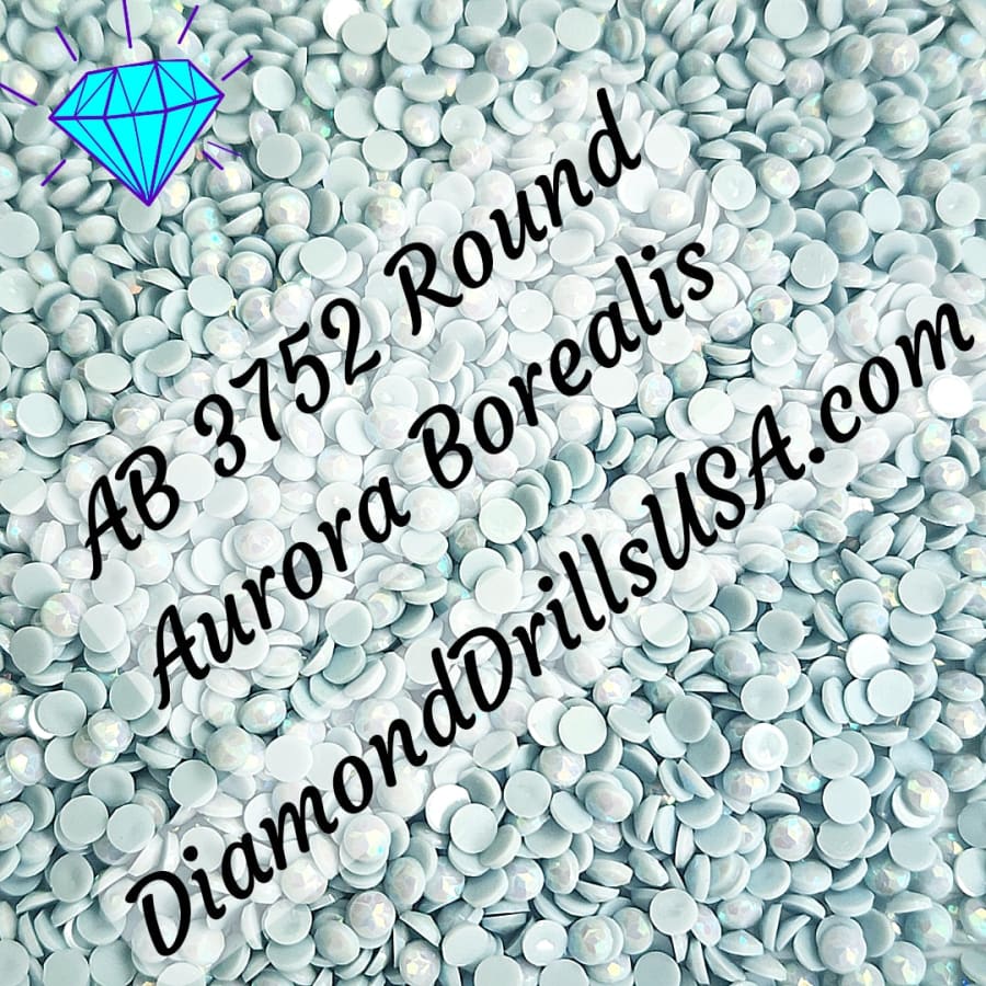 AB 3752 ROUND Aurora Borealis 5D Diamond Painting Drills