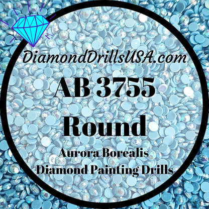 AB 3755 ROUND Aurora Borealis 5D Diamond Painting Drills