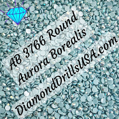 AB 3766 ROUND Aurora Borealis 5D Diamond Painting Drills