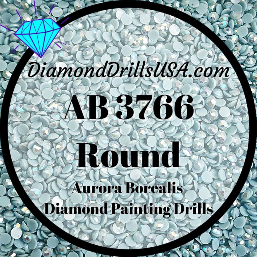 AB 3766 ROUND Aurora Borealis 5D Diamond Painting Drills