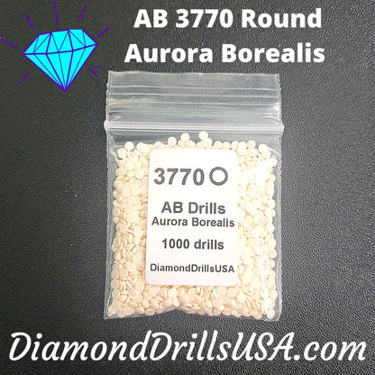 AB 3770 ROUND Aurora Borealis 5D Diamond Painting Drills