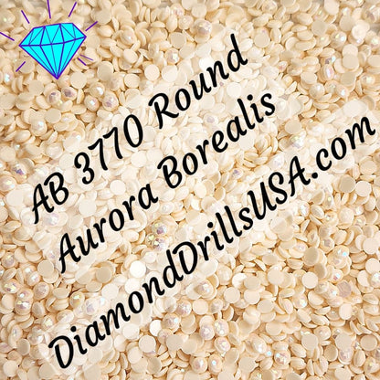 AB 3770 ROUND Aurora Borealis 5D Diamond Painting Drills