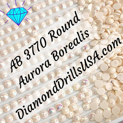 AB 3770 ROUND Aurora Borealis 5D Diamond Painting Drills
