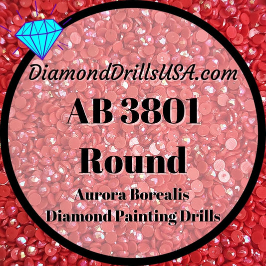AB 3801 ROUND Aurora Borealis 5D Diamond Painting Drills