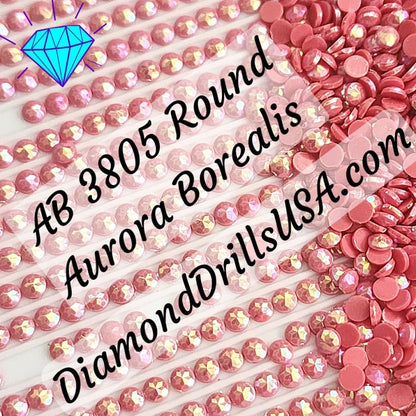 AB 3805 ROUND Aurora Borealis 5D Diamond Painting Drills