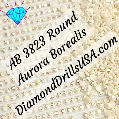 AB 3823 ROUND Aurora Borealis 5D Diamond Painting Drills