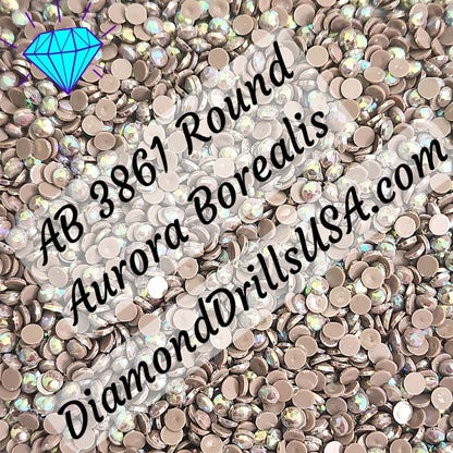 AB 3861 ROUND Aurora Borealis 5D Diamond Painting Drills