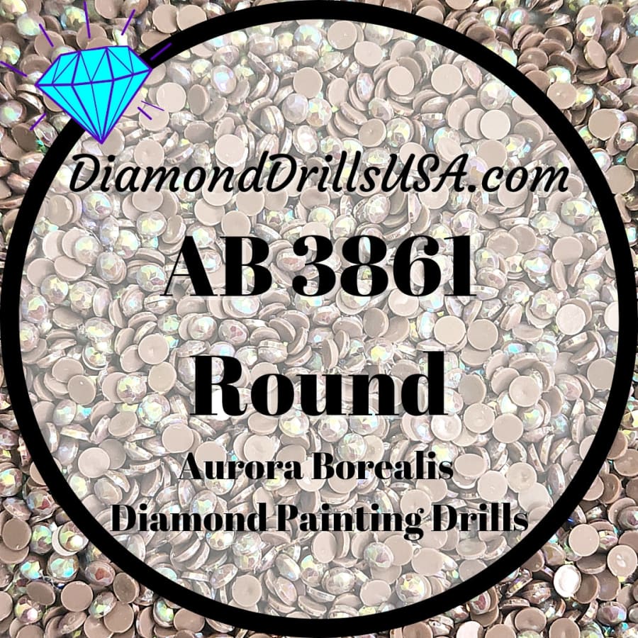 AB 3861 ROUND Aurora Borealis 5D Diamond Painting Drills