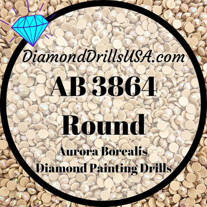 AB 3864 ROUND Aurora Borealis 5D Diamond Painting Drills