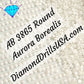 AB 3865 ROUND Aurora Borealis 5D Diamond Painting Drills DMC
