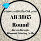 AB 3865 ROUND Aurora Borealis 5D Diamond Painting Drills DMC