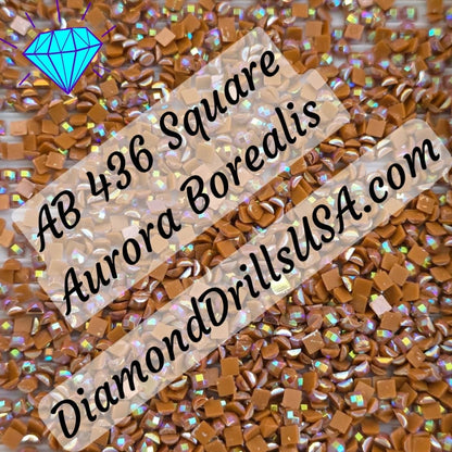 AB 436 SQUARE Aurora Borealis 5D Diamond Painting Drills