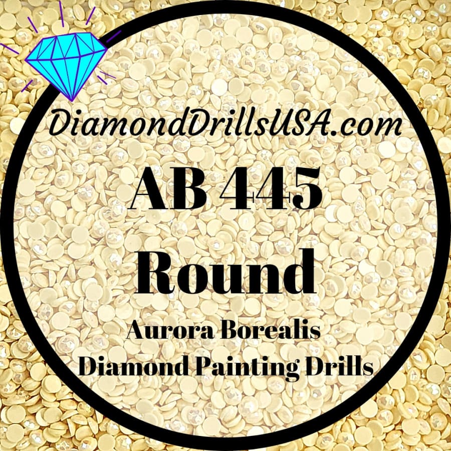 AB 445 ROUND Aurora Borealis 5D Diamond Painting Drills