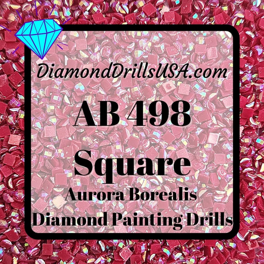 AB 498 SQUARE Aurora Borealis 5D Diamond Painting Drills
