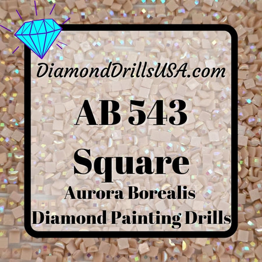 AB 543 SQUARE Aurora Borealis 5D Diamond Painting Drills