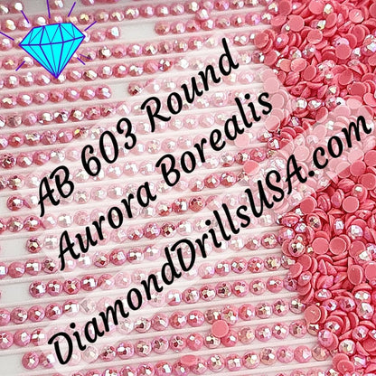AB 603 ROUND Aurora Borealis 5D Diamond Painting Drills
