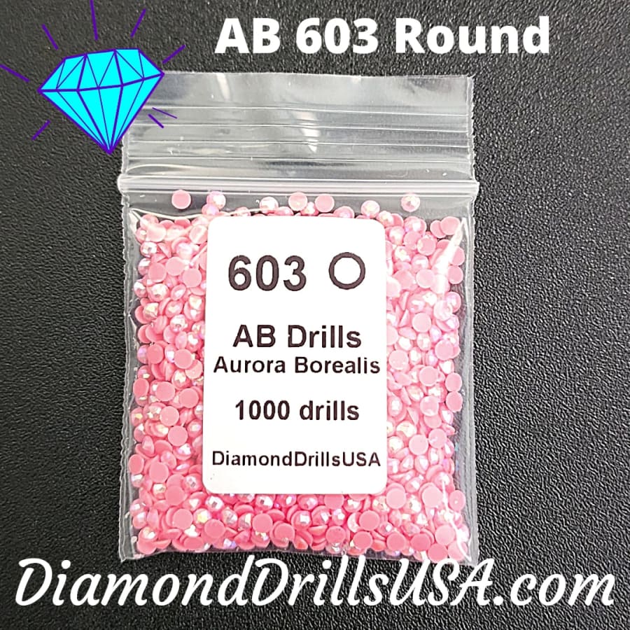 AB 603 ROUND Aurora Borealis 5D Diamond Painting Drills