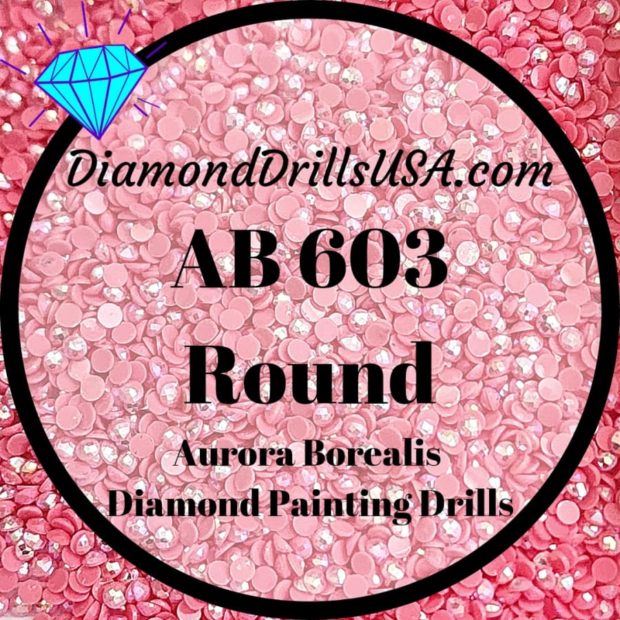 AB 603 ROUND Aurora Borealis 5D Diamond Painting Drills