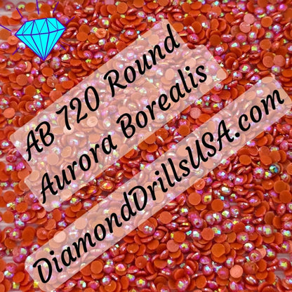AB 720 ROUND Aurora Borealis 5D Diamond Painting Drills
