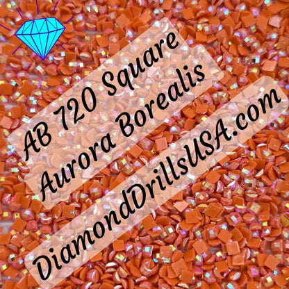 AB 720 SQUARE Aurora Borealis 5D Diamond Painting Drills