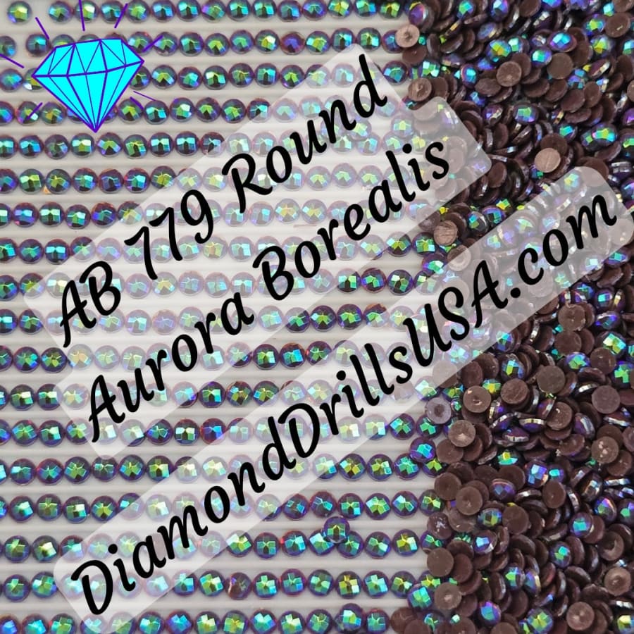 AB 779 ROUND Aurora Borealis 5D Diamond Painting Drills