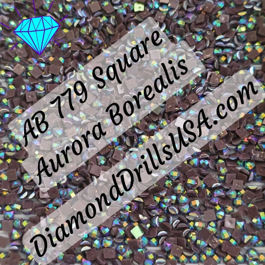 AB 779 SQUARE Aurora Borealis 5D Diamond Painting Drills