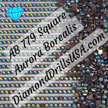AB 779 SQUARE Aurora Borealis 5D Diamond Painting Drills