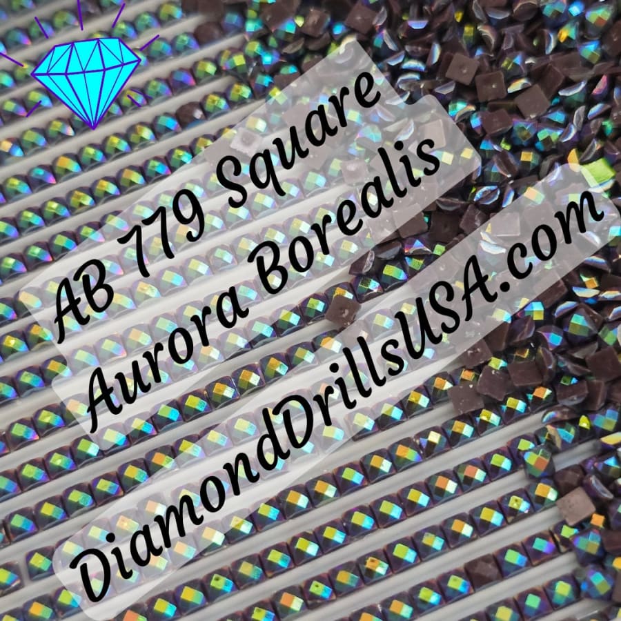 AB 779 SQUARE Aurora Borealis 5D Diamond Painting Drills