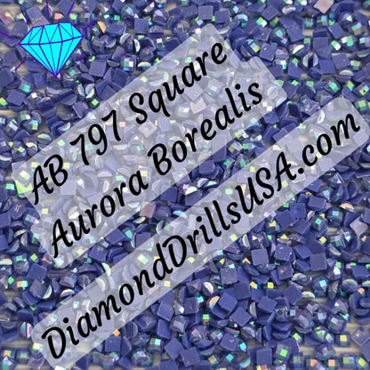 AB 797 SQUARE Aurora Borealis 5D Diamond Painting Drills