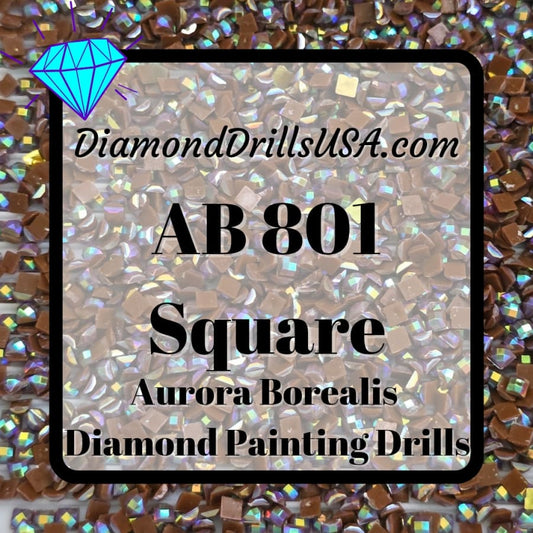 AB 801 SQUARE Aurora Borealis 5D Diamond Painting Drills