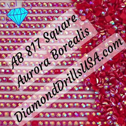 AB 817 SQUARE Aurora Borealis 5D Diamond Painting Drills
