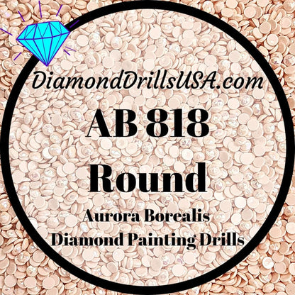 AB 818 ROUND Aurora Borealis 5D Diamond Painting Drills